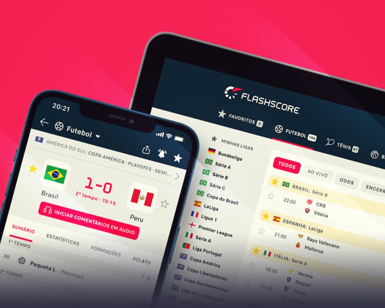 Flashscore - jogos ao vivo na App Store